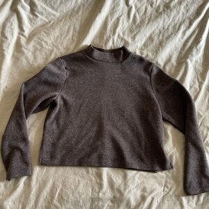 Brown Long Sleeve Sweater